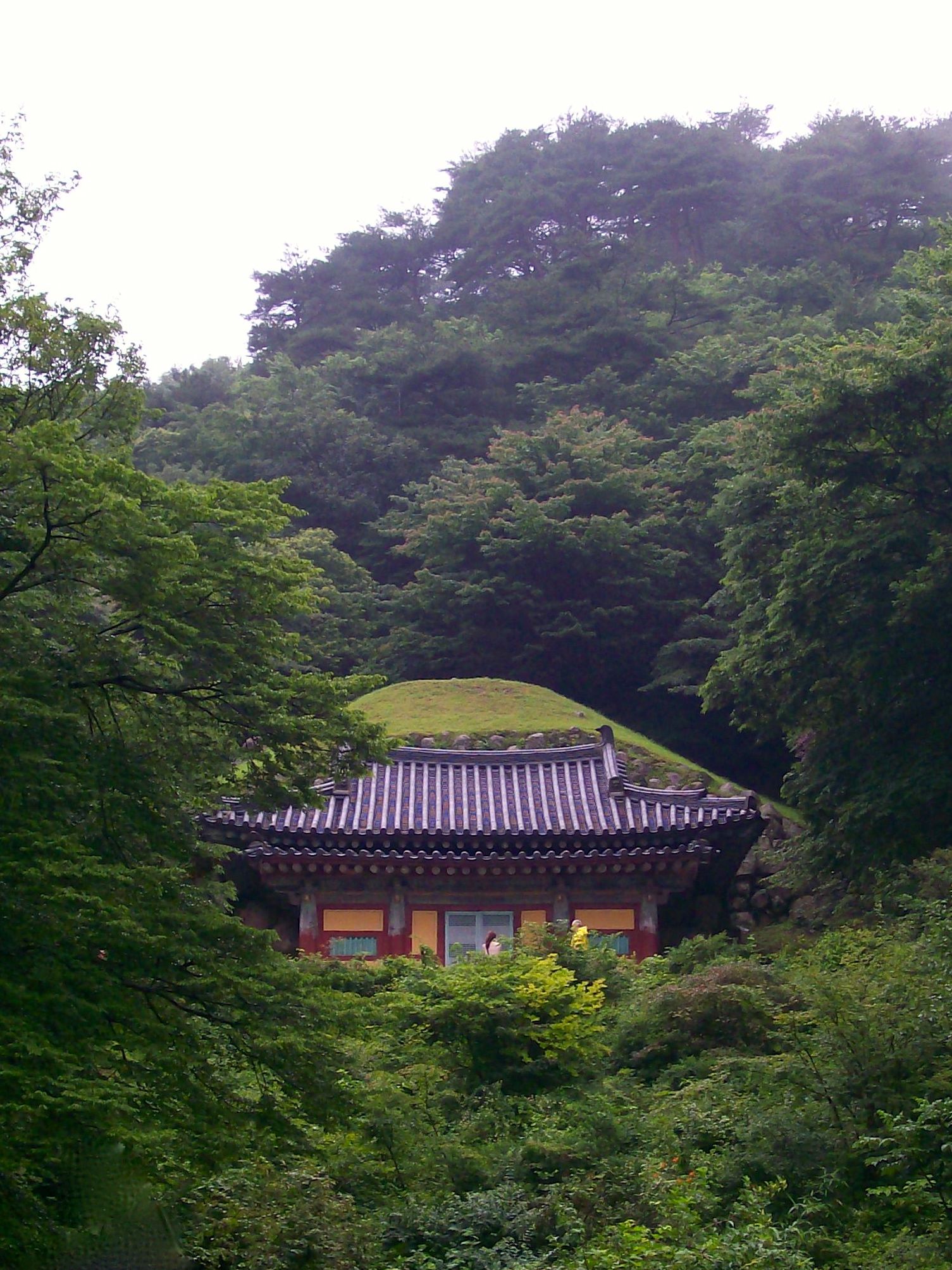 Exterior of Seokguram Grotto
