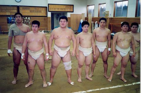 Sumo wresting team